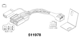 AGCO RADIO HARNESS