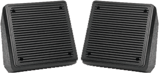 Surface mount speakers